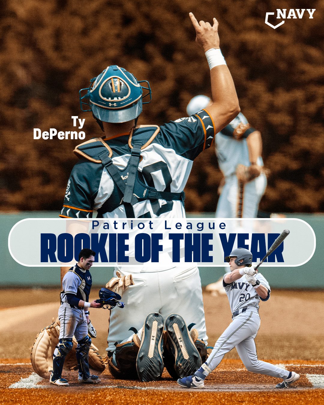Ty DePerno, Patriot League Rookie of the Year